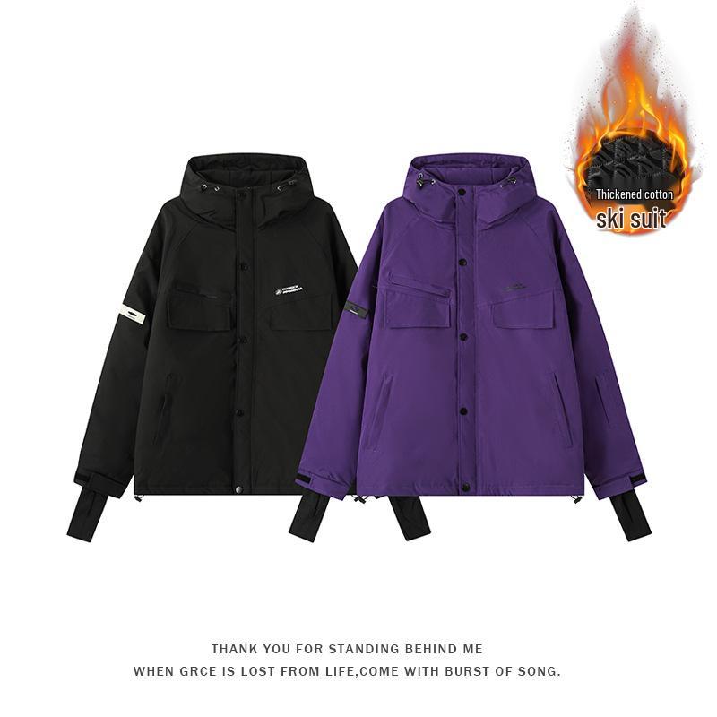 2024 Winter Waterproof Hooded Ski Suit - Trendy Couple s Windproof Snow Outfit for Single and Double Boarding S
2024 Winter Waterproof Hooded Ski Suit - Trendy Couple s Windproof Snow Outfit for Single and Double Boarding S