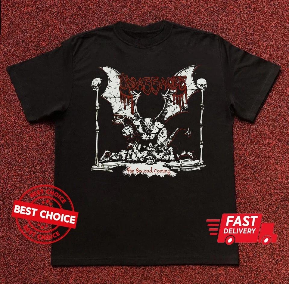 Massacre Band The Second Coming Album Short Sleeve Tee Cotton Men Women Shirt 2XL
Massacre Band The Second Coming Album Short Sleeve Tee Cotton Men Women Shirt 2XL