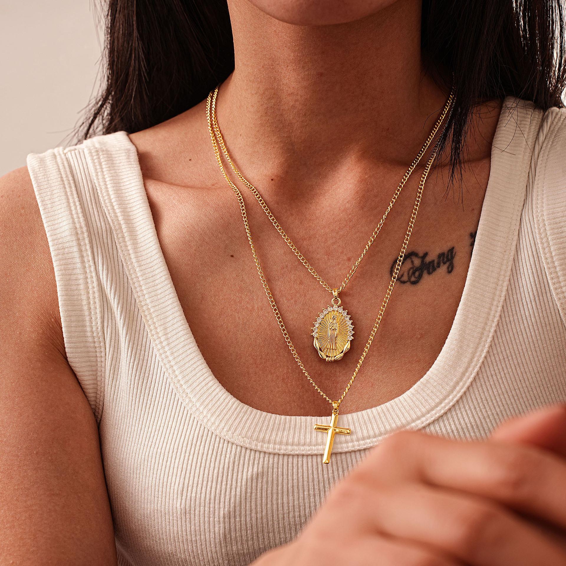 Splicing Love Couple Copper Necklace Two Halves Of Love Pendant Stacked Collarbone Chain
Splicing Love Couple Copper Necklace Two Halves Of Love Pendant Stacked Collarbone Chain