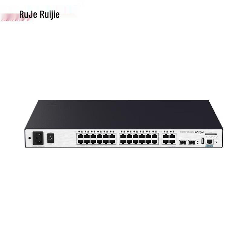 Ruijie RSR20-X-28L Enterprise Multi-WAN Core Router
Ruijie RSR20-X-28L Enterprise Multi-WAN Core Router