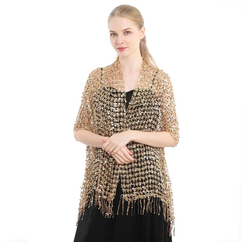 Breathable Woman Summer Shawl with Tassels Trim Outdoor Large Shawl золотий
Breathable Woman Summer Shawl with Tassels Trim Outdoor Large Shawl золотий