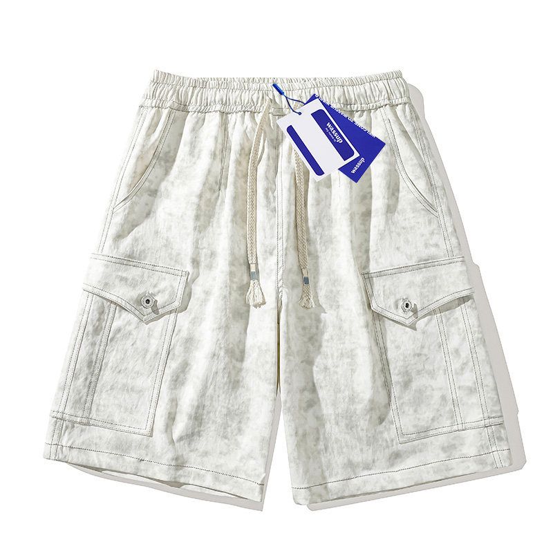 Wassup Tie-Dye Washed Retro Shorts for Men, Summer Loose Fit, Sports Casual Heavyweight American Style Trendy Brand Five-Point Pants White 3XL
Wassup Tie-Dye Washed Retro Shorts for Men, Summer Loose Fit, Sports Casual Heavyweight American Style Trendy Brand Five-Point Pants White 3XL