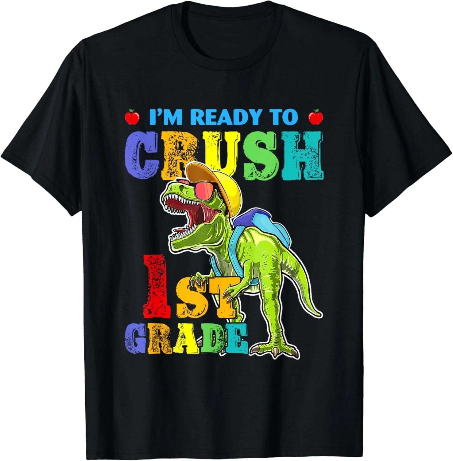 I_m Ready To Crush 1st Grade Dinosaur Back To School Boy Gift Unisex T-Shirt XL
I_m Ready To Crush 1st Grade Dinosaur Back To School Boy Gift Unisex T-Shirt XL