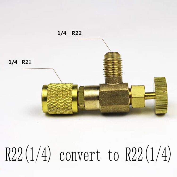 R22/R410 Адаптер-соединитель для заправки холодильного оборудования Аксессуары для добавления хладагента Домашний инструмент для холодильных систем Для обслуживания предохранительного клапана
R22/R410 Адаптер-соединитель для заправки холодильного оборудования Аксессуары для добавления хладагента Домашний инструмент для холодильных систем Для обслуживания предохранительного клапана