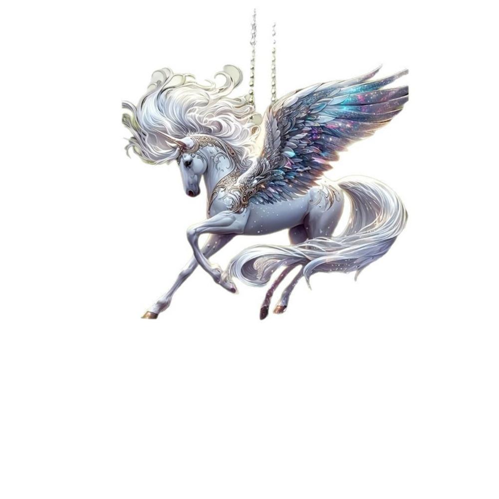 Party 2D Flat Christmas Hanging Pendant Acrylic White Horse Xmas Tree Hanging Ornament Car Horse Pendant Navidad Decor
Party 2D Flat Christmas Hanging Pendant Acrylic White Horse Xmas Tree Hanging Ornament Car Horse Pendant Navidad Decor