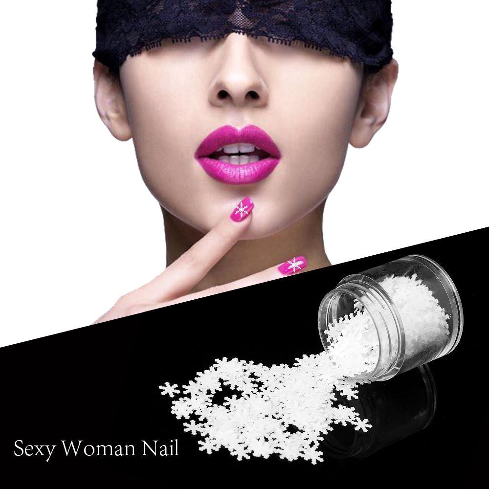 Beauty Manicure Decor 3D Paillettes Glitter Sequins Christmas Nail Stickers White Snowflakes
Beauty Manicure Decor 3D Paillettes Glitter Sequins Christmas Nail Stickers White Snowflakes