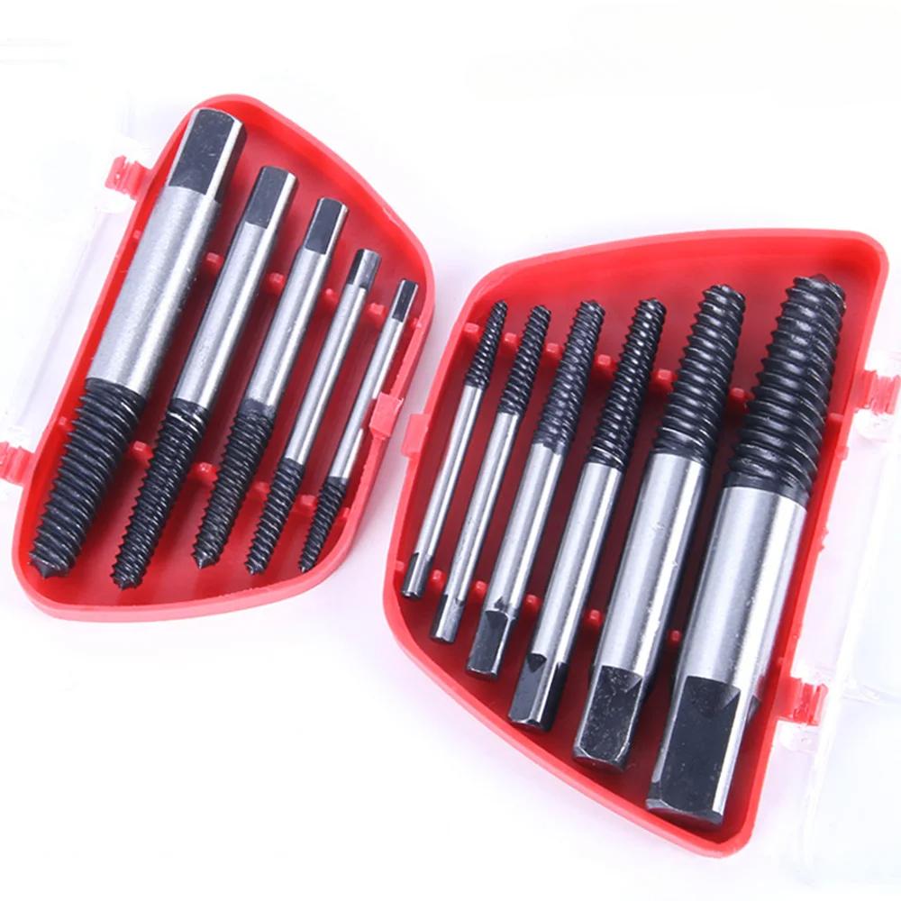 5PCS/6PCS Broken Damaged Screwdriver Extractor Drill Bit Set Carbon Steel Double Side Screw Pull Center Drill Bits
5PCS/6PCS Broken Damaged Screwdriver Extractor Drill Bit Set Carbon Steel Double Side Screw Pull Center Drill Bits