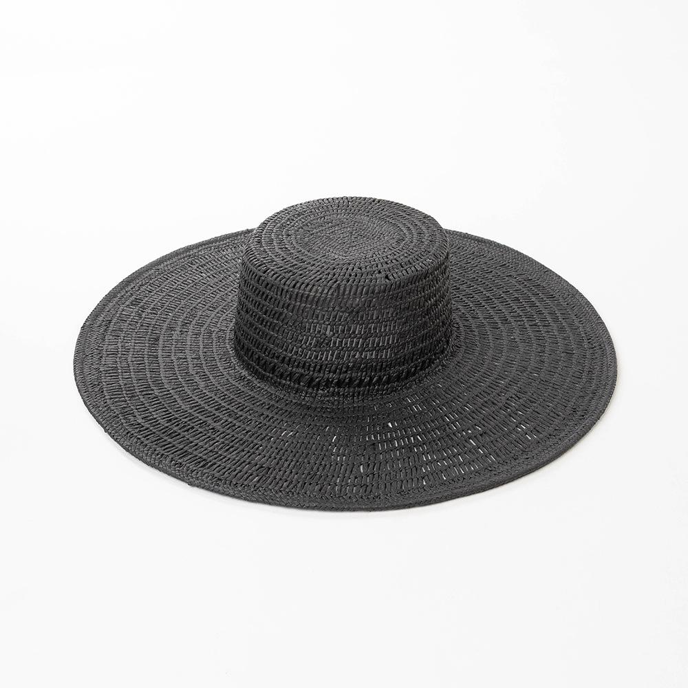 USPOP Women Wide Brim Straw Hat Hollow Paper Straw Flat Top Sun Hat Adjustable Summer Beach Vacation UV Protection Hat M 57cm чорний
USPOP Women Wide Brim Straw Hat Hollow Paper Straw Flat Top Sun Hat Adjustable Summer Beach Vacation UV Protection Hat M 57cm чорний