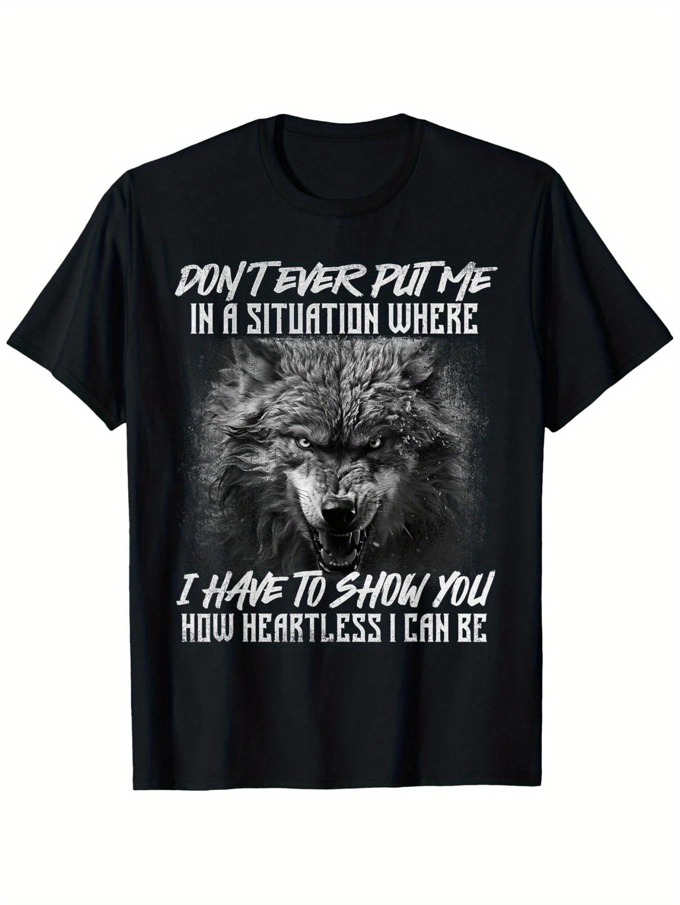 How Heartless I Can Be - Wolf Lover Wildlife Animal T-Shirt 5XL різнокольоровий
How Heartless I Can Be - Wolf Lover Wildlife Animal T-Shirt 5XL різнокольоровий