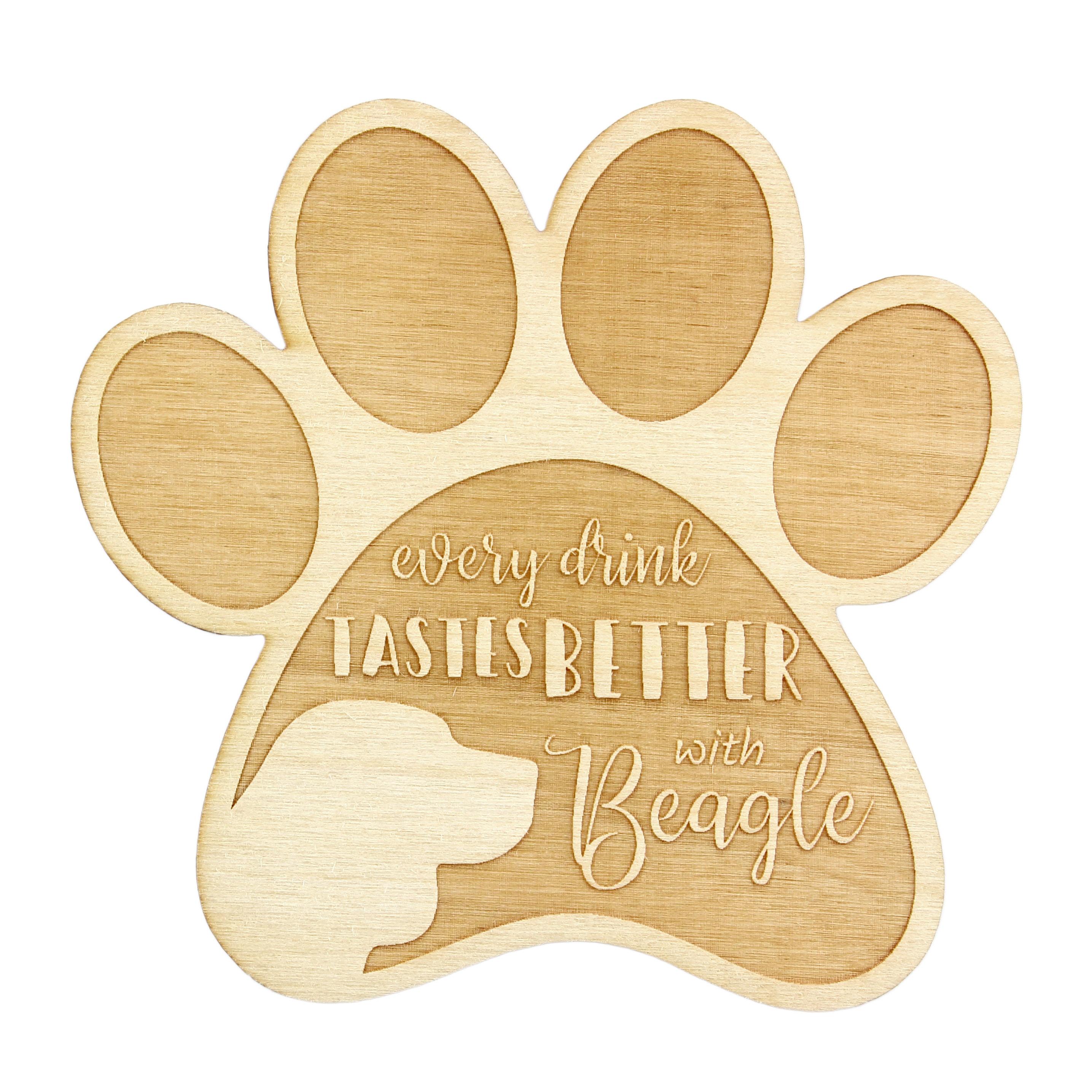 Beagle - Mug coaster, engraved coaster with dog, gift for dog lover by Art-Dog brand
Beagle - Mug coaster, engraved coaster with dog, gift for dog lover by Art-Dog brand