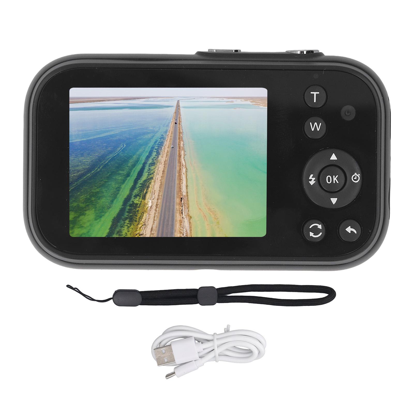 Digital Camera 16x Zoom Multifunctional Portable Compact Video Camera for Students Black чорний
Digital Camera 16x Zoom Multifunctional Portable Compact Video Camera for Students Black чорний