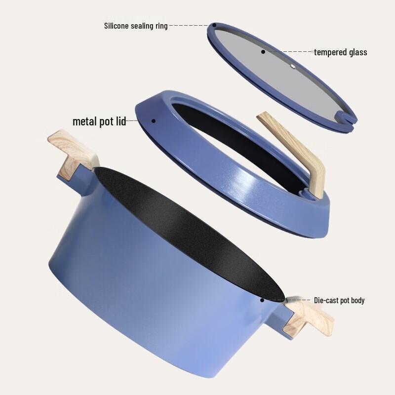 Chu Da Huang Qingcheng Series 24cm Non-stick Soup Pot
Chu Da Huang Qingcheng Series 24cm Non-stick Soup Pot