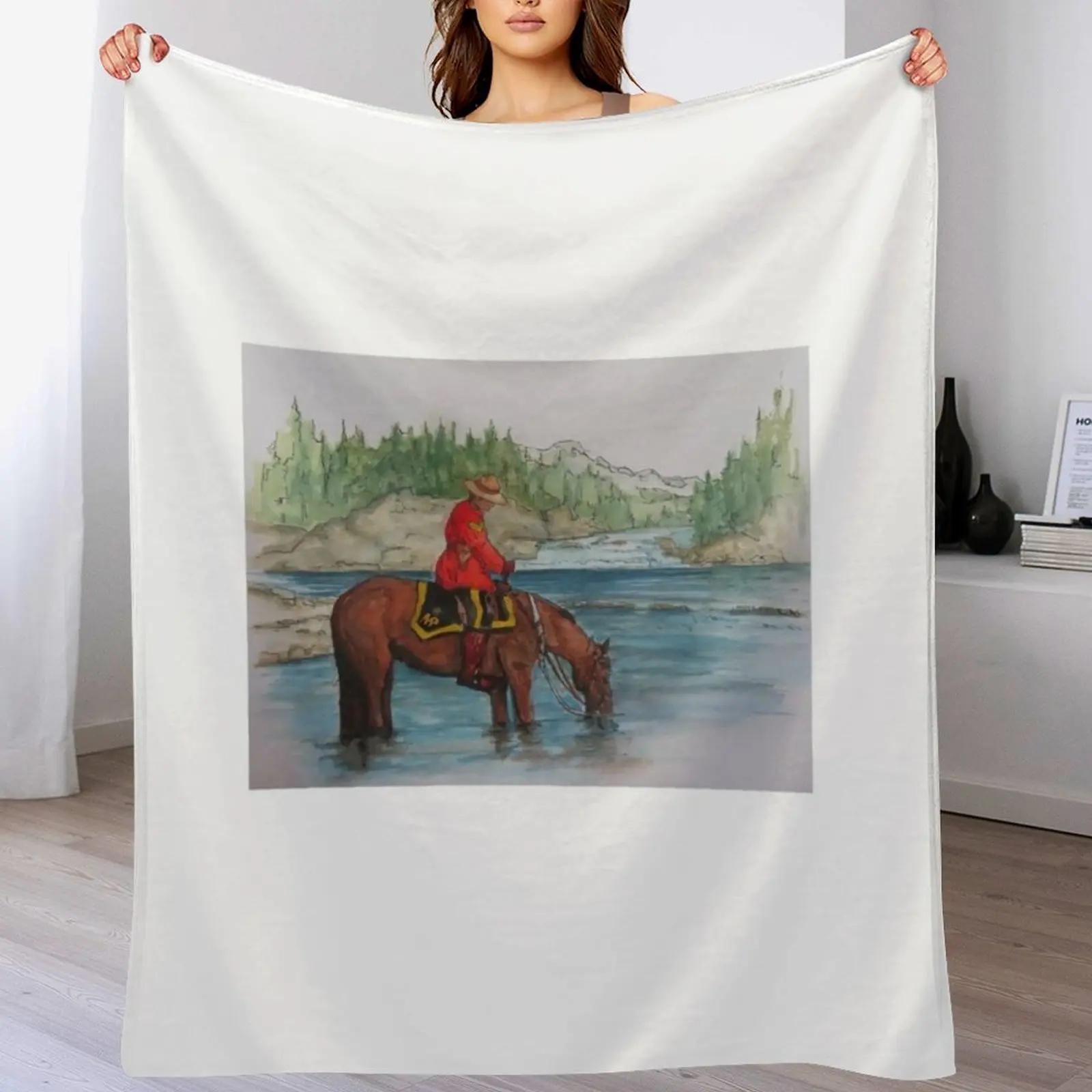 RCMP in Red Serge on Horseback Throw Blanket Soft Comfort Blanket for Reading Watching TV 102x76cm(40x30in)
RCMP in Red Serge on Horseback Throw Blanket Soft Comfort Blanket for Reading Watching TV 102x76cm(40x30in)