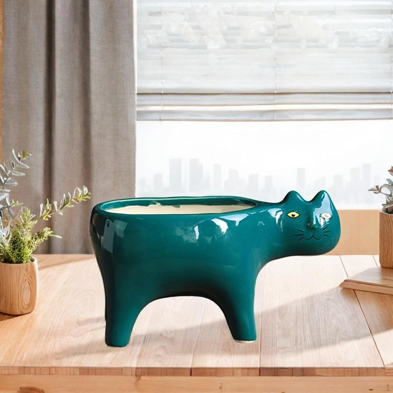 Животное кошка ваза цветочный горшок мультяшный цветочный горшок милый котенок посадка для двора зелёный
Животное кошка ваза цветочный горшок мультяшный цветочный горшок милый котенок посадка для двора зелёный