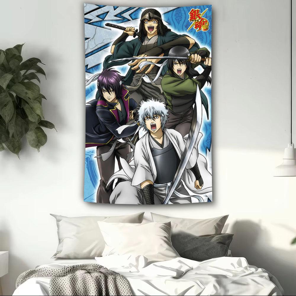 GGintama Anime Themed Printed Tapestry Anime Fan Room Wall Aesthetic Background Cloth Decoration 74x94cm(29x37in)
GGintama Anime Themed Printed Tapestry Anime Fan Room Wall Aesthetic Background Cloth Decoration 74x94cm(29x37in)