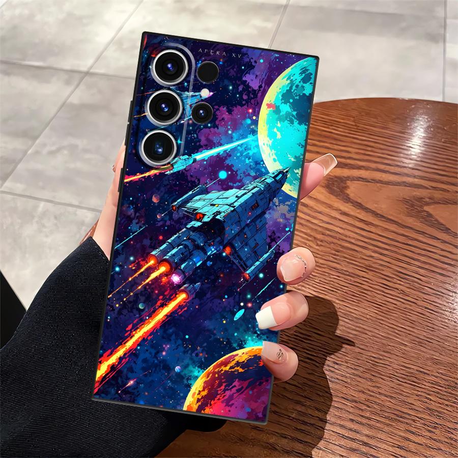 Cartoon Retro Spaceship Funda Phone Cover Case for Samsung Galaxy S10 S9 S25 Ultra S24 Plus S21 FE Note 20 Ultra 8 9 10 S23 S26 Galaxy S23 Ultra
Cartoon Retro Spaceship Funda Phone Cover Case for Samsung Galaxy S10 S9 S25 Ultra S24 Plus S21 FE Note 20 Ultra 8 9 10 S23 S26 Galaxy S23 Ultra