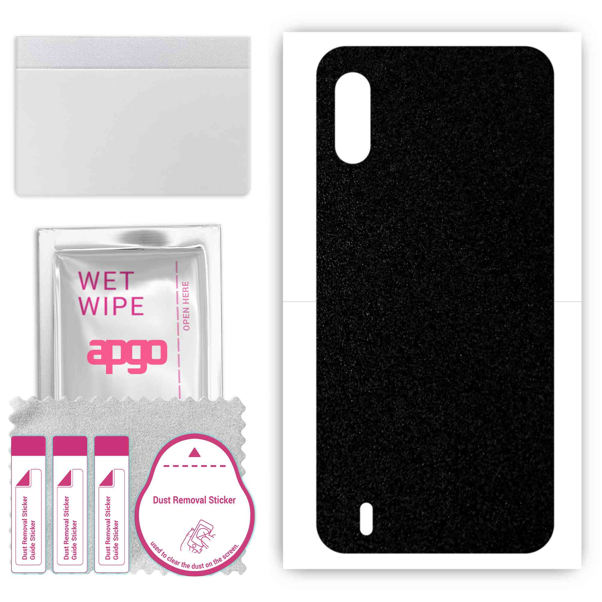 apgo Protective Skin Sticker for the back compatible with Wiko Y81, Wrap Film, Foil, Vinyl - Pattern Matte Black
apgo Protective Skin Sticker for the back compatible with Wiko Y81, Wrap Film, Foil, Vinyl - Pattern Matte Black
