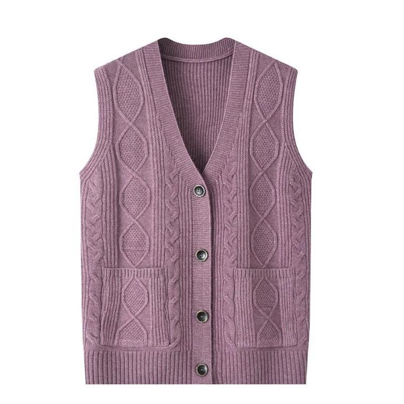 Мама Весеннее и Осеннее Пальто Бабушкин Свитер Вязаный Кардиган Жилет для Пожилой Женщины XXL фиолетовый
Мама Весеннее и Осеннее Пальто Бабушкин Свитер Вязаный Кардиган Жилет для Пожилой Женщины XXL фиолетовый