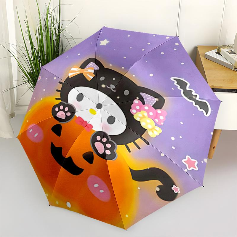 1pc Hello Kitty Halloween Pumpkin Jack-o -Lantern Automatic Opening Folding Umbrella with 8-Bone Iron Frame, Perfect for Outdoor Use, Festive Gifts, T
1pc Hello Kitty Halloween Pumpkin Jack-o -Lantern Automatic Opening Folding Umbrella with 8-Bone Iron Frame, Perfect for Outdoor Use, Festive Gifts, T