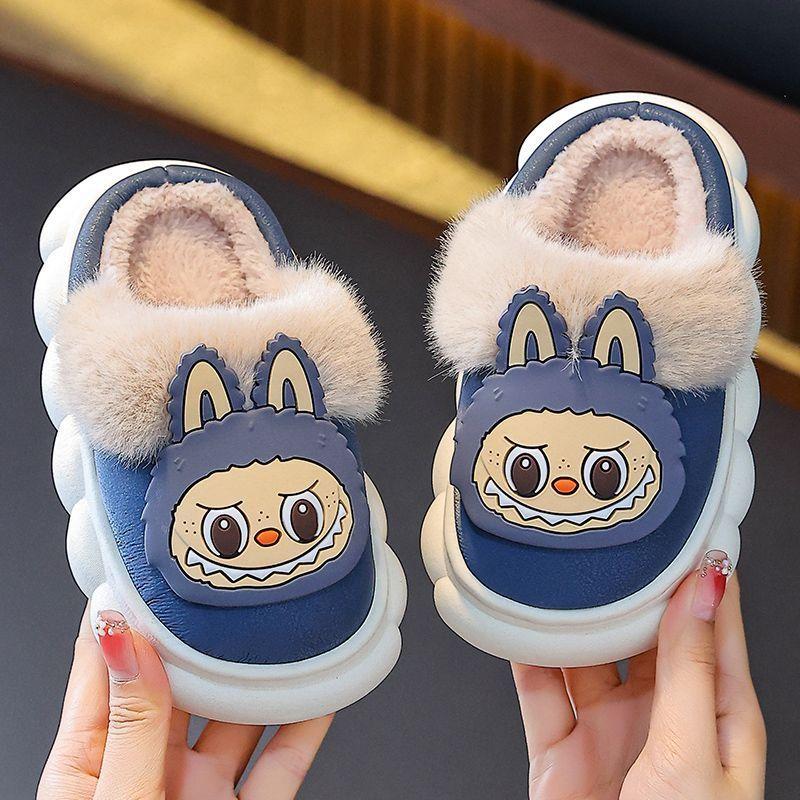 Cute Cotton Slippers for Children, Waterproof Indoor Anti-slip Slippers for Boys and Girls Autumn and Winter 36-37
Cute Cotton Slippers for Children, Waterproof Indoor Anti-slip Slippers for Boys and Girls Autumn and Winter 36-37
