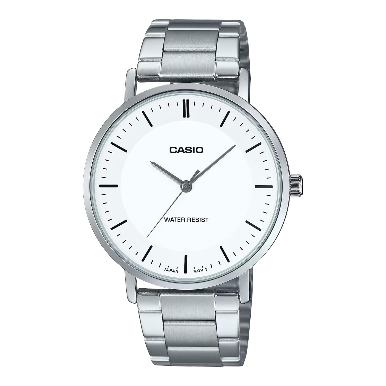 CASIO Standard Quartz Men’s Watch White Dial Metal Band MTP-VT04D-7E (Parallel Import)
CASIO Standard Quartz Men’s Watch White Dial Metal Band MTP-VT04D-7E (Parallel Import)