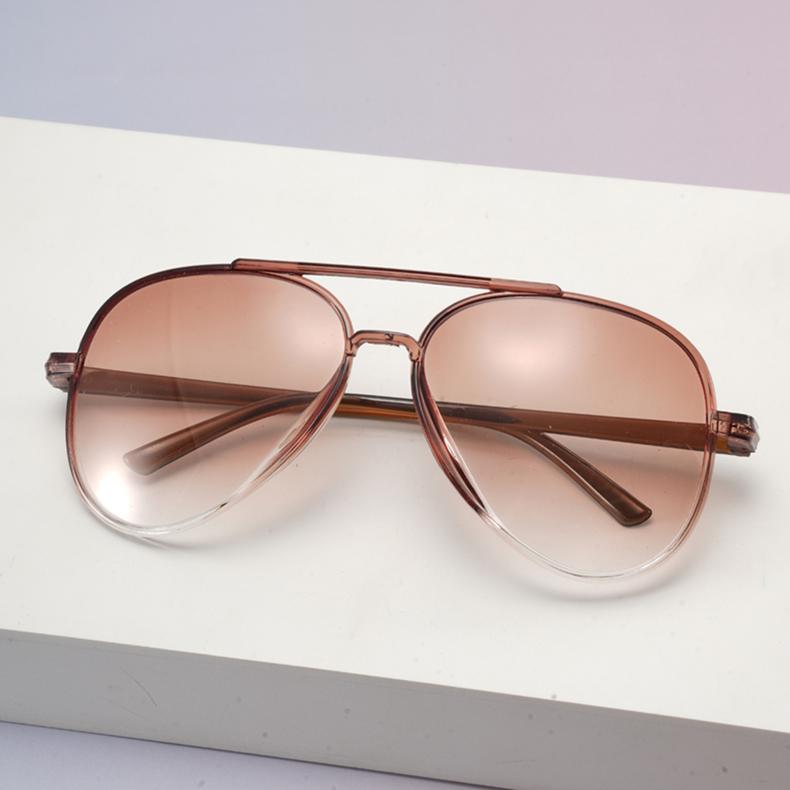 New Fashion Aviator Sunglasses Gradient Lens Modern Fashion Double Bridges Sun Glasses for Daily & Street Style
New Fashion Aviator Sunglasses Gradient Lens Modern Fashion Double Bridges Sun Glasses for Daily & Street Style