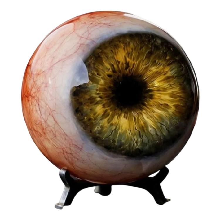 Realistic Monsters Eye Decors Horrific Gothic Eyeballs Figurine Ornament for Party Haunted Houses Photo Booth Props жёлтый
Realistic Monsters Eye Decors Horrific Gothic Eyeballs Figurine Ornament for Party Haunted Houses Photo Booth Props жёлтый