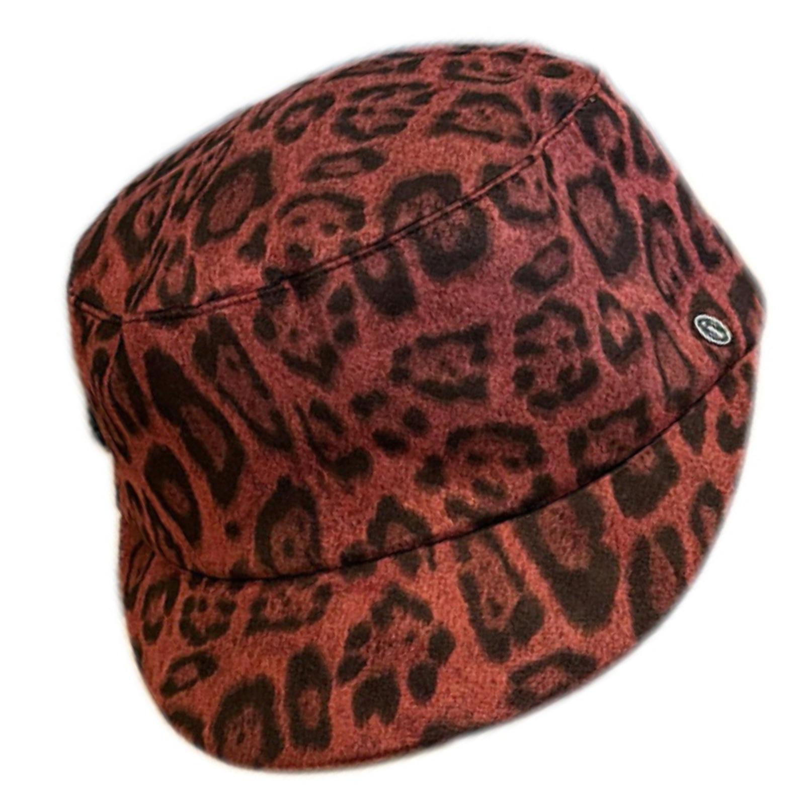 Elastic Stretch Leopard Design Beret Cap Soft Faux Suedes Fashion Winter Accessory For Comfort Outdoors кларет
Elastic Stretch Leopard Design Beret Cap Soft Faux Suedes Fashion Winter Accessory For Comfort Outdoors кларет