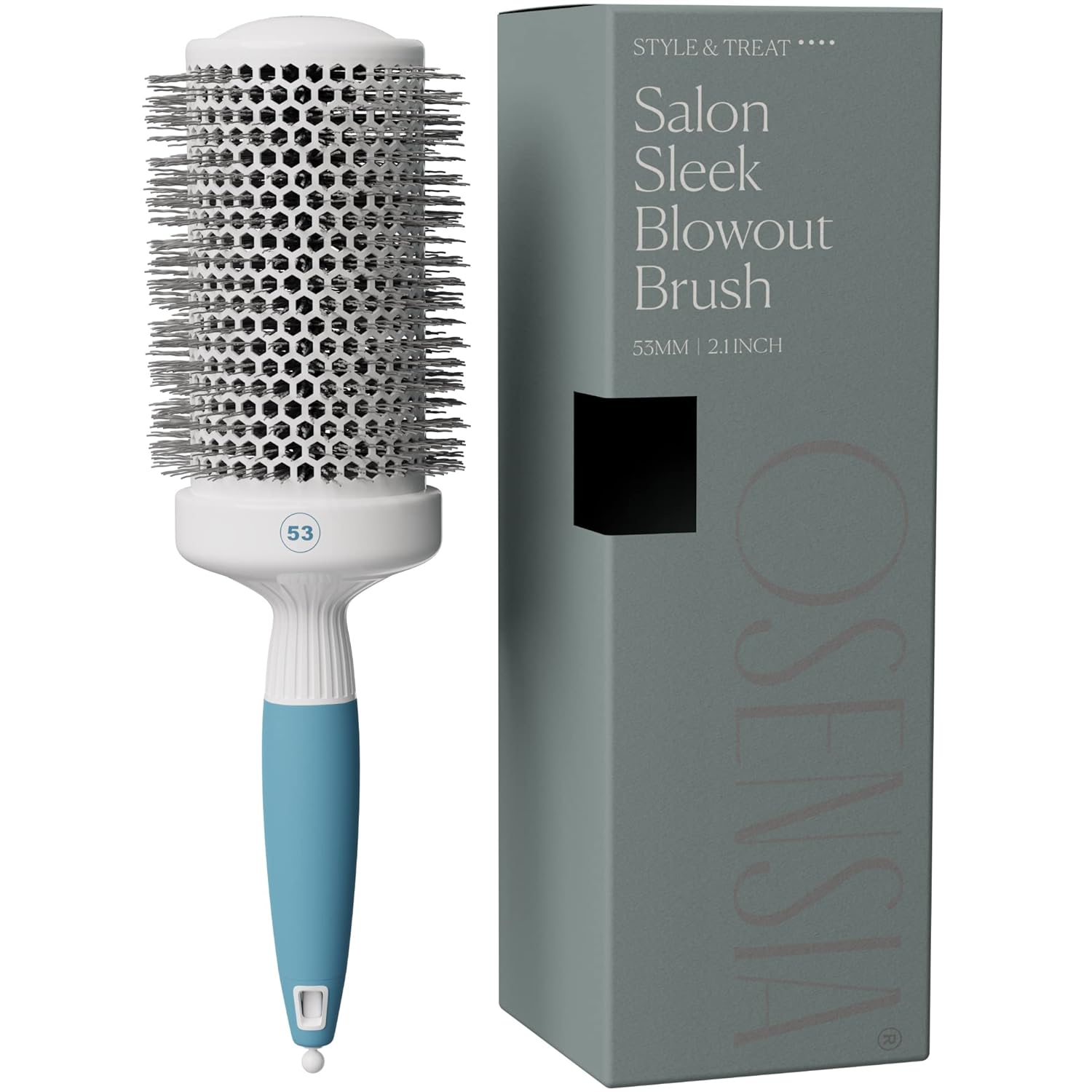 Round Brush for Blow Drying - Large Ceramic Ion Thermal Barrel Brush for Sleek, Precise Heat Styling and Maximum United States
Round Brush for Blow Drying - Large Ceramic Ion Thermal Barrel Brush for Sleek, Precise Heat Styling and Maximum United States