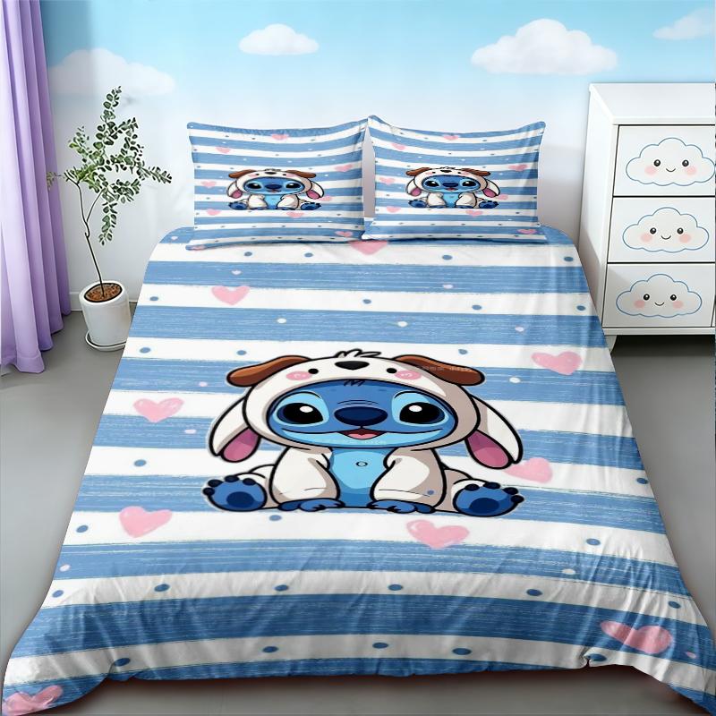 Kids Twin Duvet Cover Stitch & Angel Cartoon Quilt Cover Soft and Breathable Bedding Set for Bedroom Decor Home Gifts 135x200cm
Kids Twin Duvet Cover Stitch & Angel Cartoon Quilt Cover Soft and Breathable Bedding Set for Bedroom Decor Home Gifts 135x200cm