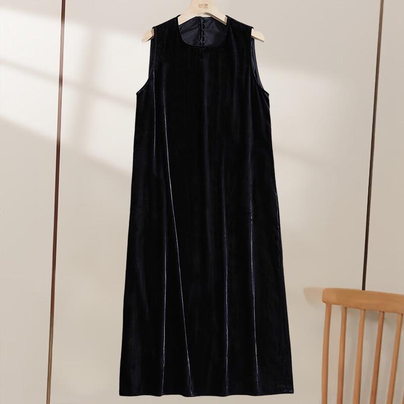 Shechi Элегантное бархатное миди-платье без рукавов L
Shechi Элегантное бархатное миди-платье без рукавов L