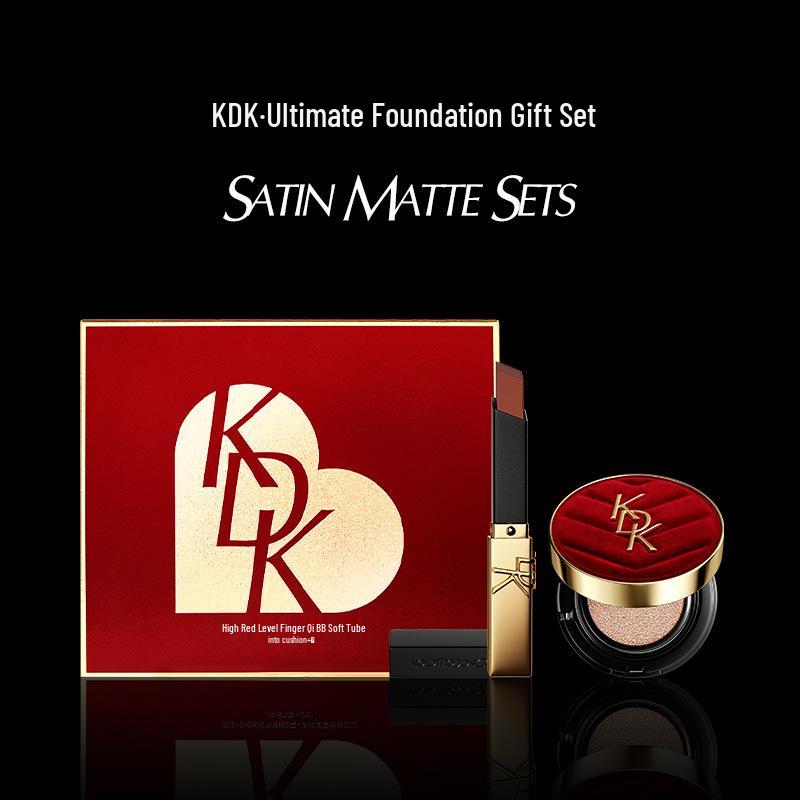 Подарочный набор KDK Luxury Cushion BB & Lipstick для праздников, Дня святого Валентина, Дня матери
Подарочный набор KDK Luxury Cushion BB & Lipstick для праздников, Дня святого Валентина, Дня матери