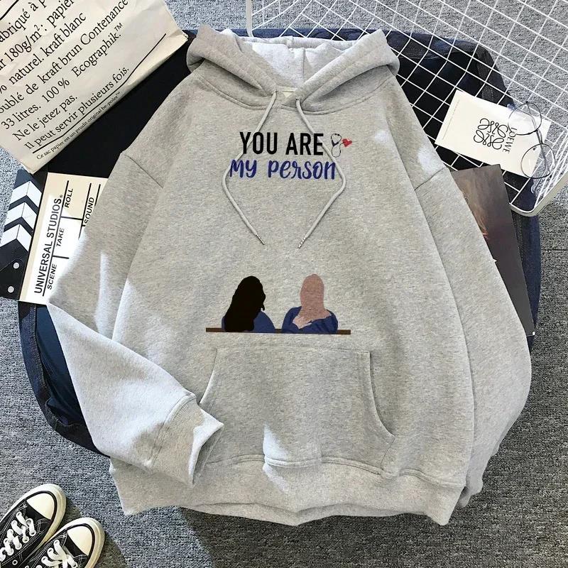 Men And Women Gray Anatomy Hoodie You Are My Person Unisex Pullover Sweatshirt Funny Hoodie Male Winter Clothes Classic Simple M
Men And Women Gray Anatomy Hoodie You Are My Person Unisex Pullover Sweatshirt Funny Hoodie Male Winter Clothes Classic Simple M