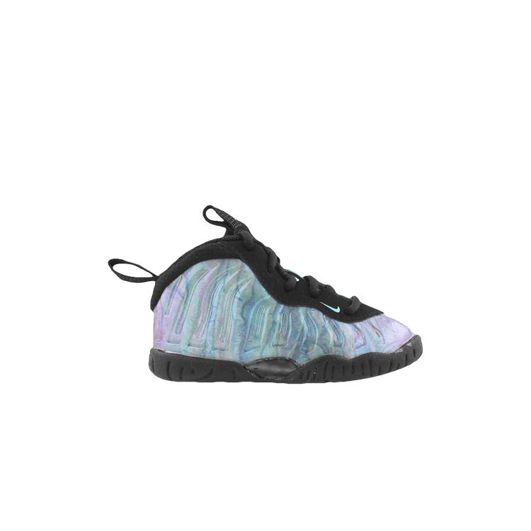 Nike Little Posite One PRM TD Abalone Baby Sneakers Blue Black Aurora-Green-Black AO8038-009
Nike Little Posite One PRM TD Abalone Baby Sneakers Blue Black Aurora-Green-Black AO8038-009