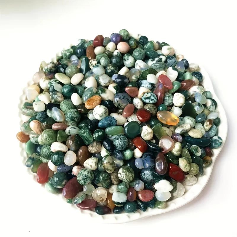 Moss Agate Crystal Gravel - Multicolor Decor for Plants, Vases, Tanks & Wishing Bottles 5-7mm 50g
Moss Agate Crystal Gravel - Multicolor Decor for Plants, Vases, Tanks & Wishing Bottles 5-7mm 50g
