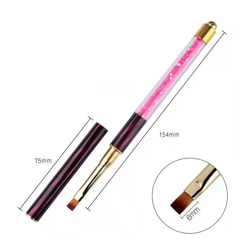 1PC Nails Art Brush Lines Stripe Flower Painting Drawing Pen Acrylic UV Gel Extension Grid Brush 3D Design Drawing Manicure Tool
1PC Nails Art Brush Lines Stripe Flower Painting Drawing Pen Acrylic UV Gel Extension Grid Brush 3D Design Drawing Manicure Tool