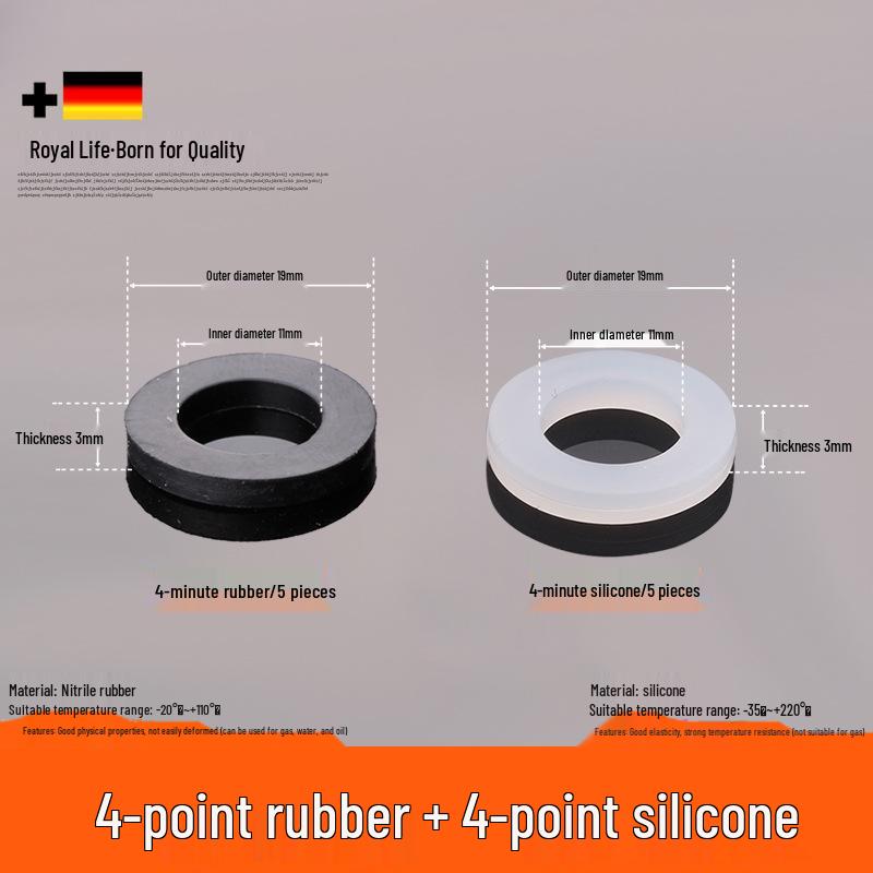 Silicone Gasket Rubber Washer Set for Water Heater, Faucet, Pipe, and Shower Seal
Silicone Gasket Rubber Washer Set for Water Heater, Faucet, Pipe, and Shower Seal