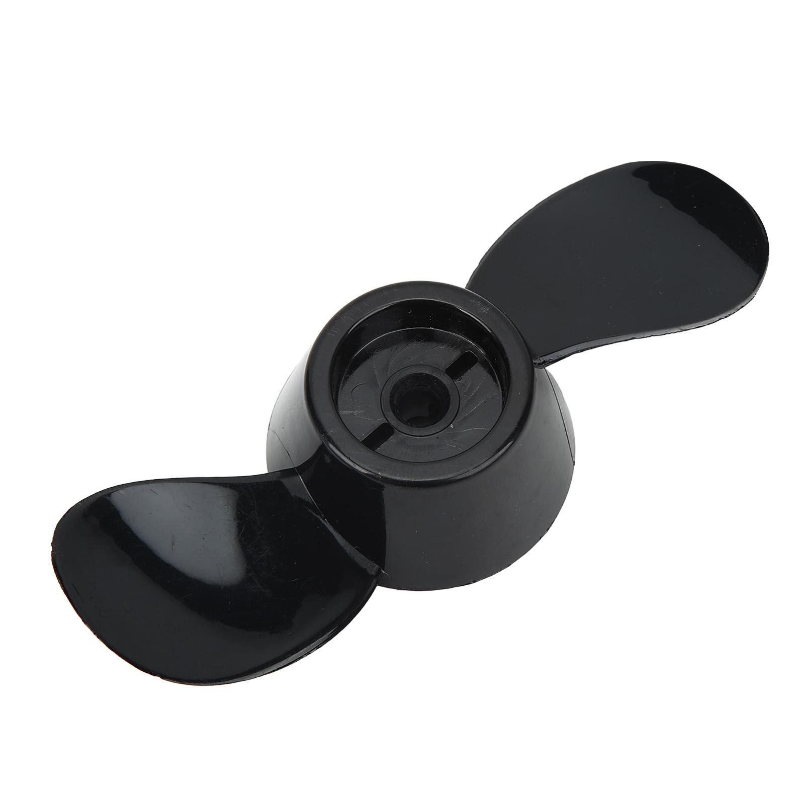 Propeller Thickened Plastic Durable 2 Blade Replacement Propeller for 12V 24V Engines Black
Propeller Thickened Plastic Durable 2 Blade Replacement Propeller for 12V 24V Engines Black
