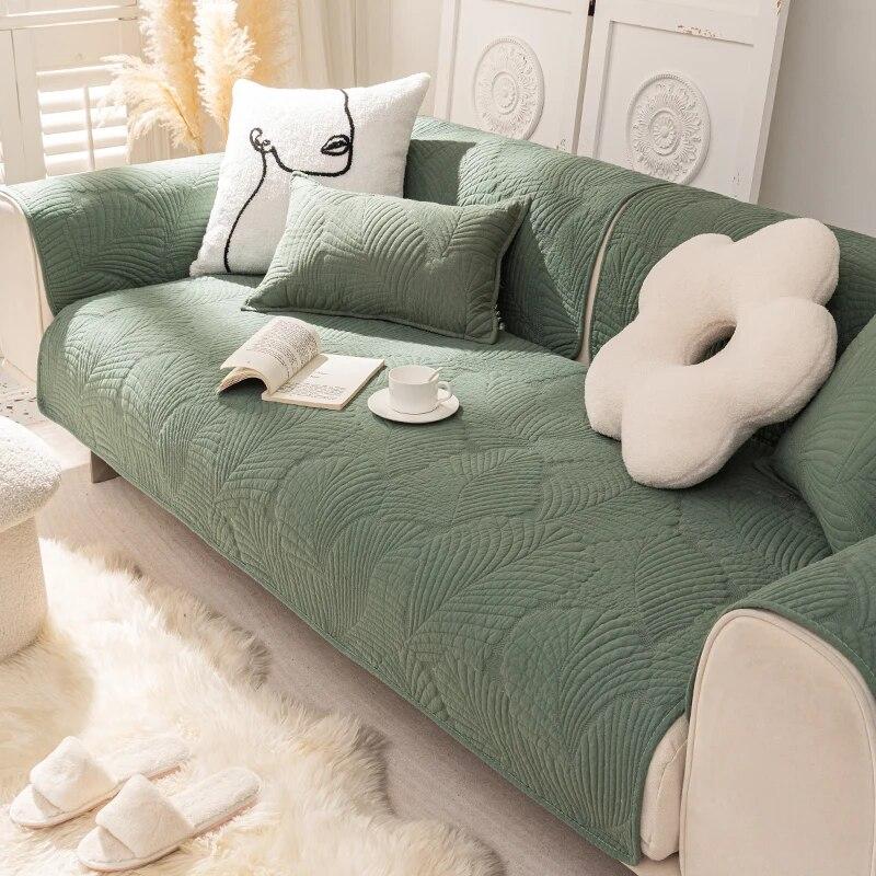 Modern Cotton Quilting Sofa Covers Non-Slip Thick Couch Cushion Nordic Home Universal Slipcovers Fall Winter Decor 70x70 cm
Modern Cotton Quilting Sofa Covers Non-Slip Thick Couch Cushion Nordic Home Universal Slipcovers Fall Winter Decor 70x70 cm
