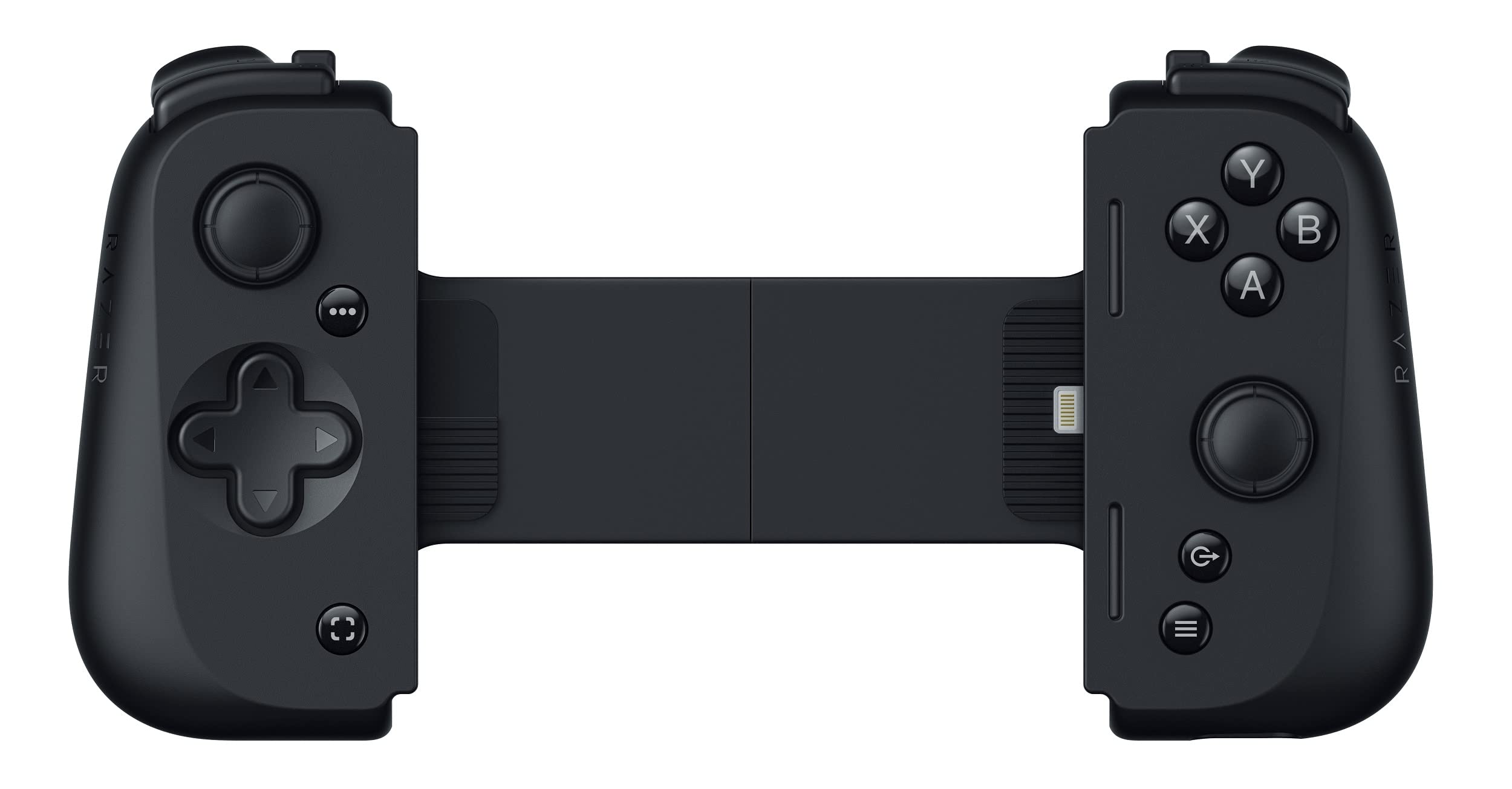 Razer Kishi V2 for iPhone Mobile Gaming Controller Lightning Connection Controls Telescoping Bridge for a Secure Fit Latency Charging allows you to чорний
Razer Kishi V2 for iPhone Mobile Gaming Controller Lightning Connection Controls Telescoping Bridge for a Secure Fit Latency Charging allows you to чорний