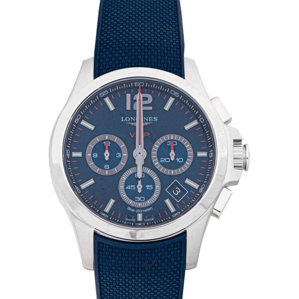 Longines ConqueSt кварцевые мужские часы из нержавеющей стали с синим циферблатом 
Longines ConqueSt кварцевые мужские часы из нержавеющей стали с синим циферблатом