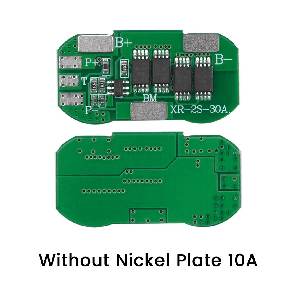 BMS 2S 18650 7.4V 8.4V Li-ion Lithium Battery Charge Discharge Protection Board PCB 2S 5A 6A 10A Protect Circuit Plates Module 5PCS
BMS 2S 18650 7.4V 8.4V Li-ion Lithium Battery Charge Discharge Protection Board PCB 2S 5A 6A 10A Protect Circuit Plates Module 5PCS
