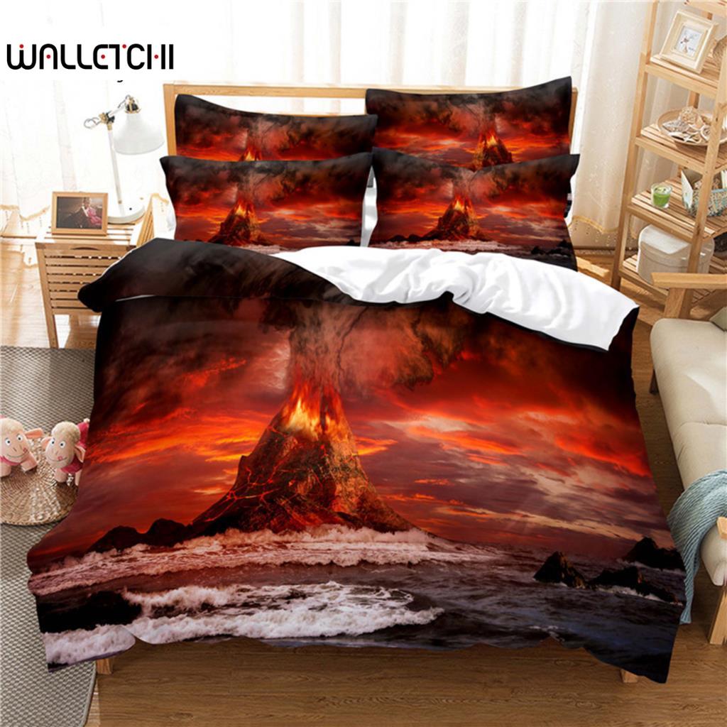 Beautiful Scenery Bedding Set, Volcano Duvet Cover Set, Soft Comfortable Breathable Duvet Cover, For Bedroom Guest Room Decor EU single(135x200cm)
Beautiful Scenery Bedding Set, Volcano Duvet Cover Set, Soft Comfortable Breathable Duvet Cover, For Bedroom Guest Room Decor EU single(135x200cm)