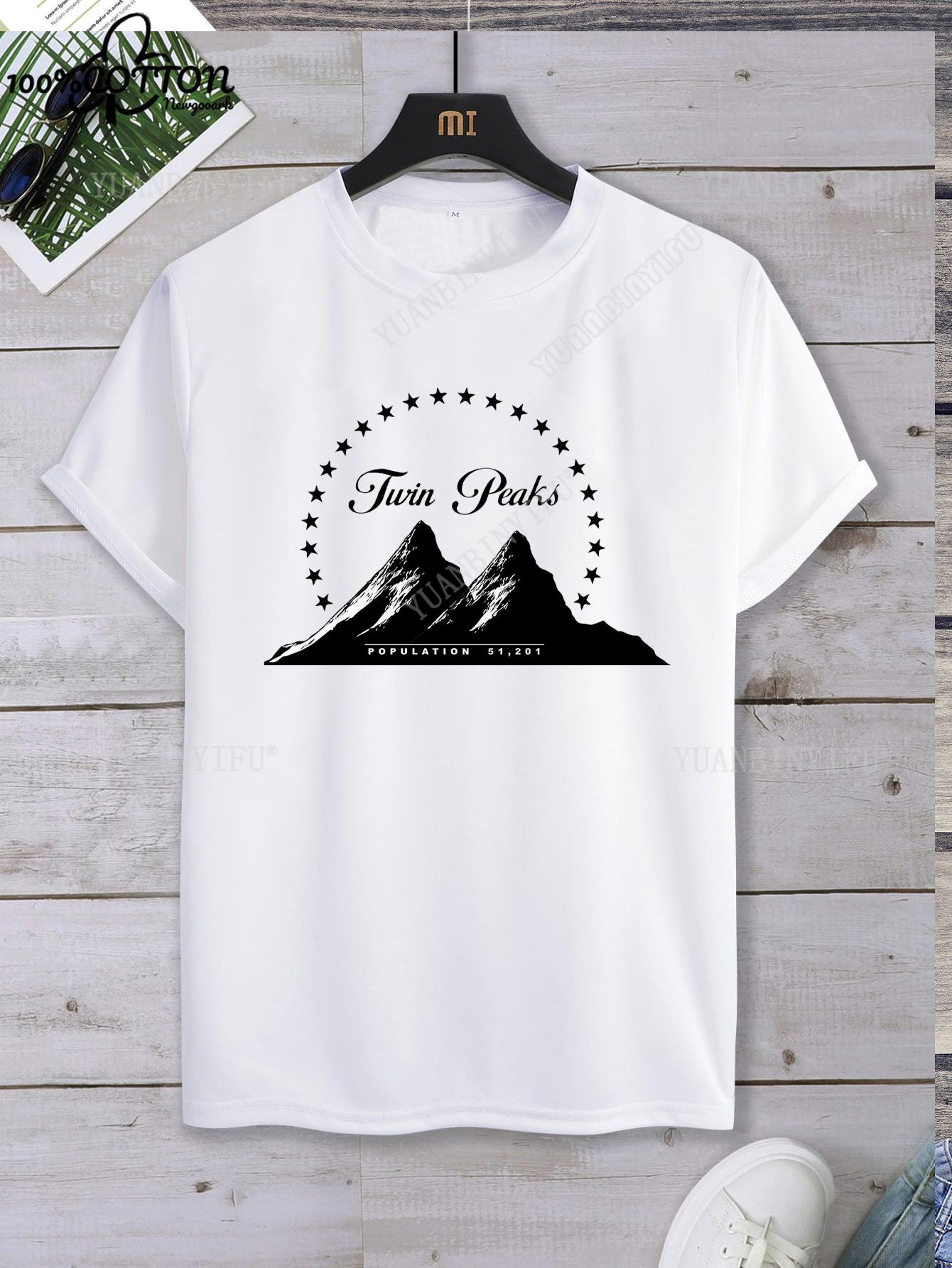 Leisure Classic Film TWIN PEAKS Printed Cotton T-shirt Top Unisex Short Sleeve Short-sleev O-neck Streetwear S-6XL M
Leisure Classic Film TWIN PEAKS Printed Cotton T-shirt Top Unisex Short Sleeve Short-sleev O-neck Streetwear S-6XL M