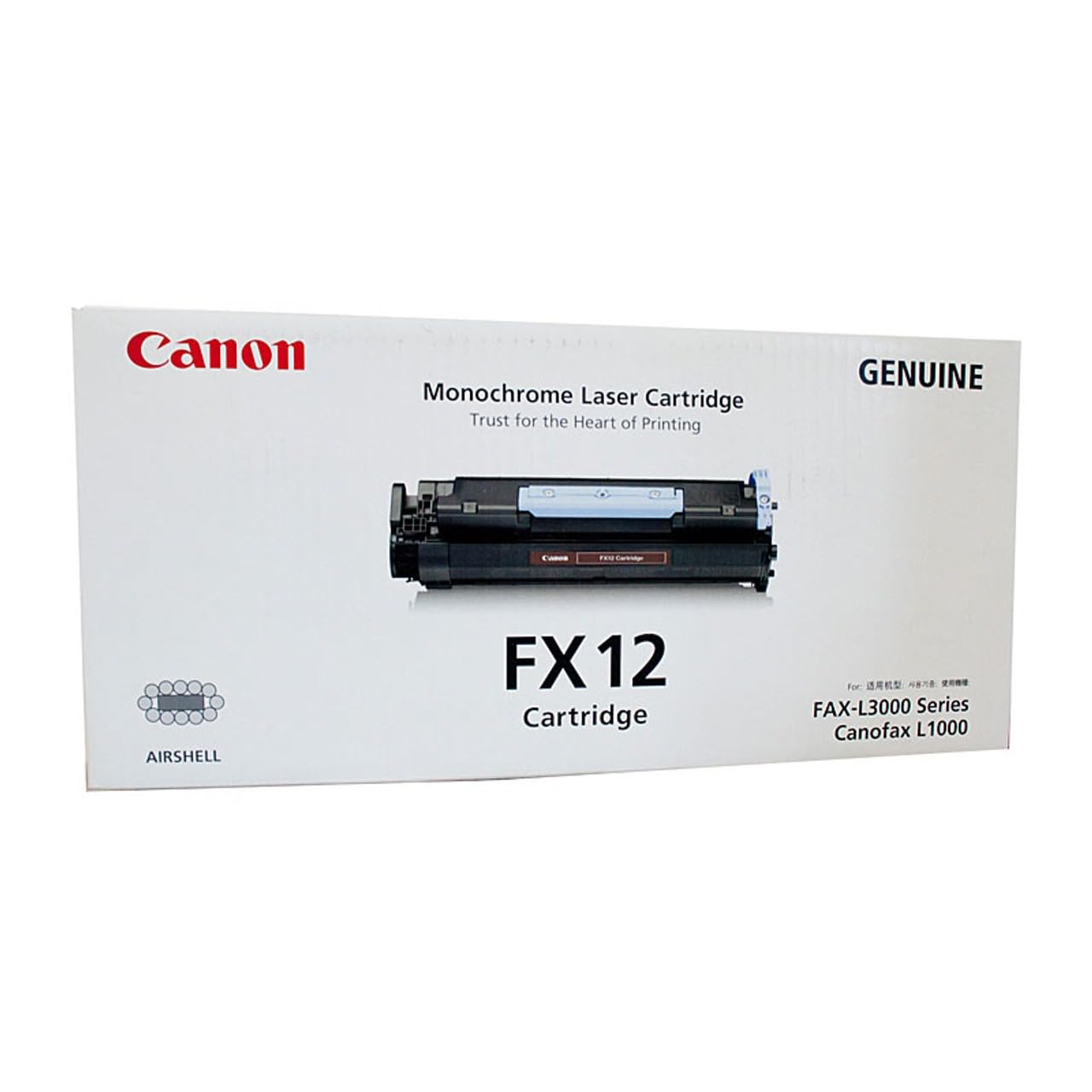 CANON FX-12 cartridge genuine product 1153B003 (4,500 sheets) CN-EPFX12J
CANON FX-12 cartridge genuine product 1153B003 (4,500 sheets) CN-EPFX12J
