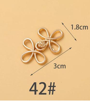 Waist-cinching Buttons, Metal Buttons, Hanfu Mother And Son Buttons One Size
Waist-cinching Buttons, Metal Buttons, Hanfu Mother And Son Buttons One Size