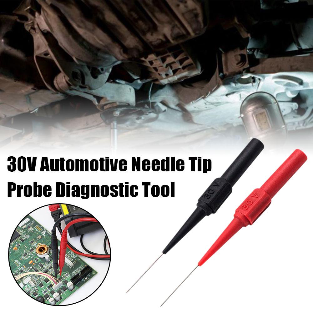 Car Tip Probes Diagnostic Tools Test Probe Needle Mul-timeter Puncture Tools Stainless Probe Back Mechanical Pin D2y4
Car Tip Probes Diagnostic Tools Test Probe Needle Mul-timeter Puncture Tools Stainless Probe Back Mechanical Pin D2y4