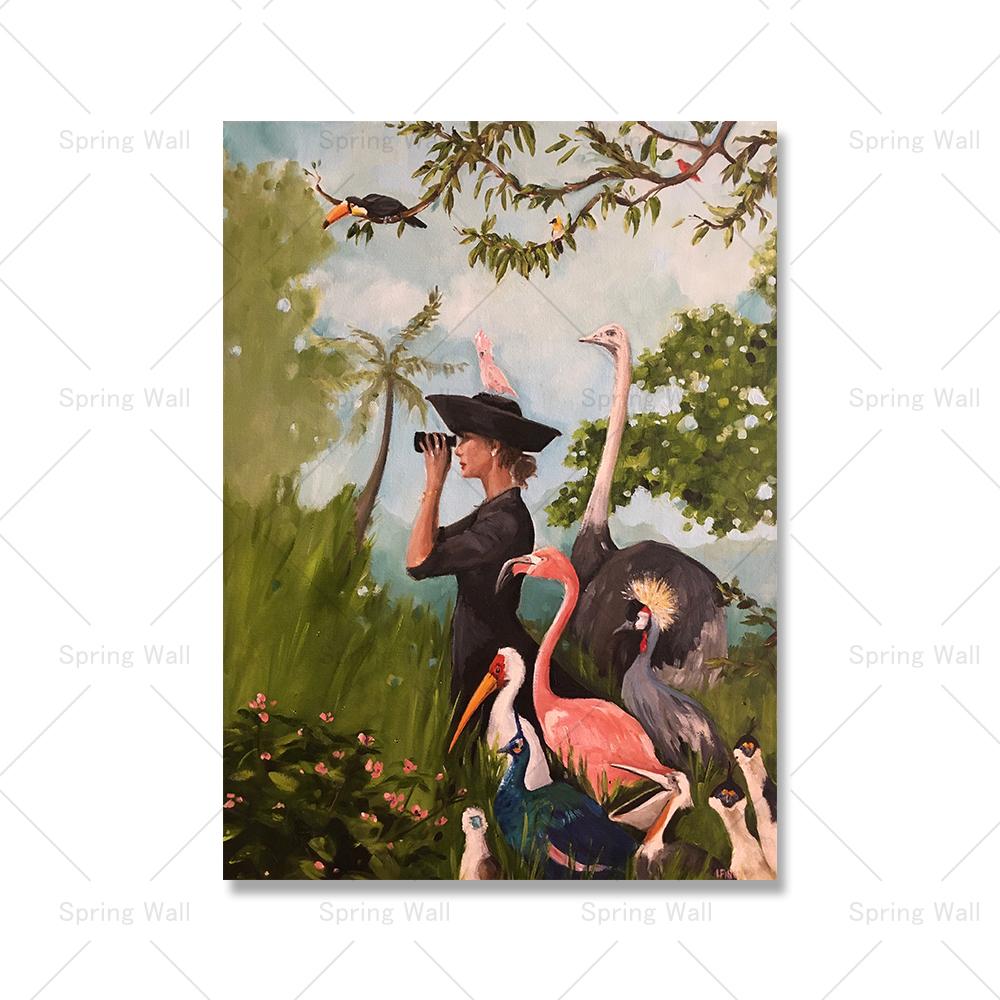 Причудливая картина «Лесной наблюдатель за птицами», настенная живопись на холсте, скандинавские постеры и принты, виды птиц, картинки для декора гостиной 21x30cm No Framed
Причудливая картина «Лесной наблюдатель за птицами», настенная живопись на холсте, скандинавские постеры и принты, виды птиц, картинки для декора гостиной 21x30cm No Framed