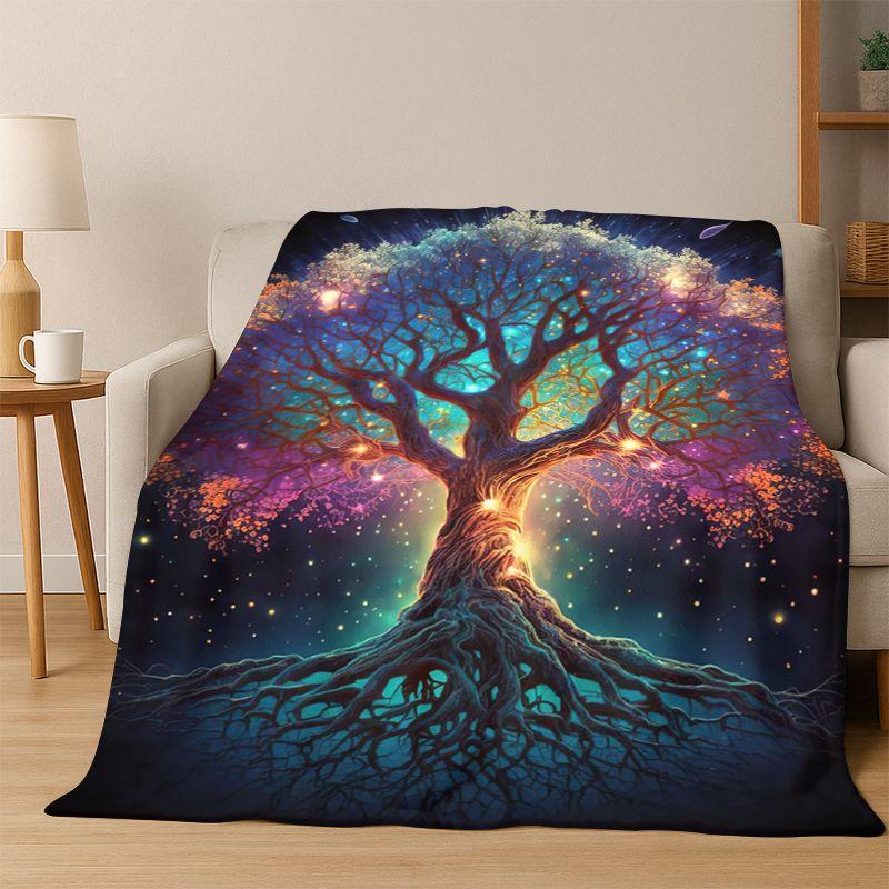 Tree of Life Nordic Mythology Yggdrasil Nature cartoon Flannel Blanket Soft Throw Blanket for Bedroom Living Room Bed Travel kid 75x90cm
Tree of Life Nordic Mythology Yggdrasil Nature cartoon Flannel Blanket Soft Throw Blanket for Bedroom Living Room Bed Travel kid 75x90cm