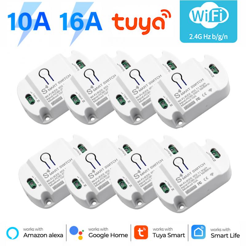 Tuya/Ewelink Wi-Fi мини умный переключатель таймер 10A/16A беспроводной DIY умный переключатель модуль выключателя через Alexa Google Home Voice
Tuya/Ewelink Wi-Fi мини умный переключатель таймер 10A/16A беспроводной DIY умный переключатель модуль выключателя через Alexa Google Home Voice